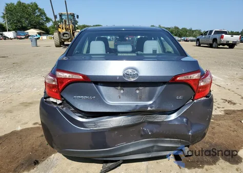 2018 Toyota Corolla L z USA, uszkodzony, nr VIN 2T1BURHE7JC020285